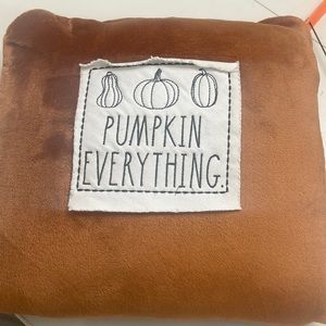 Rae Dunn Pillow PUMPKIN EVERYTHING.